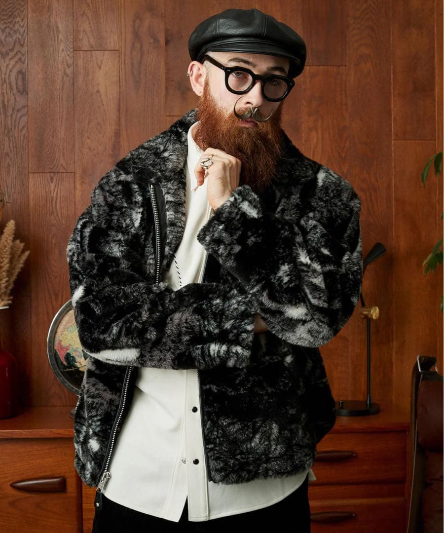 d*t様 schott FUR JACKET/ファージャケット