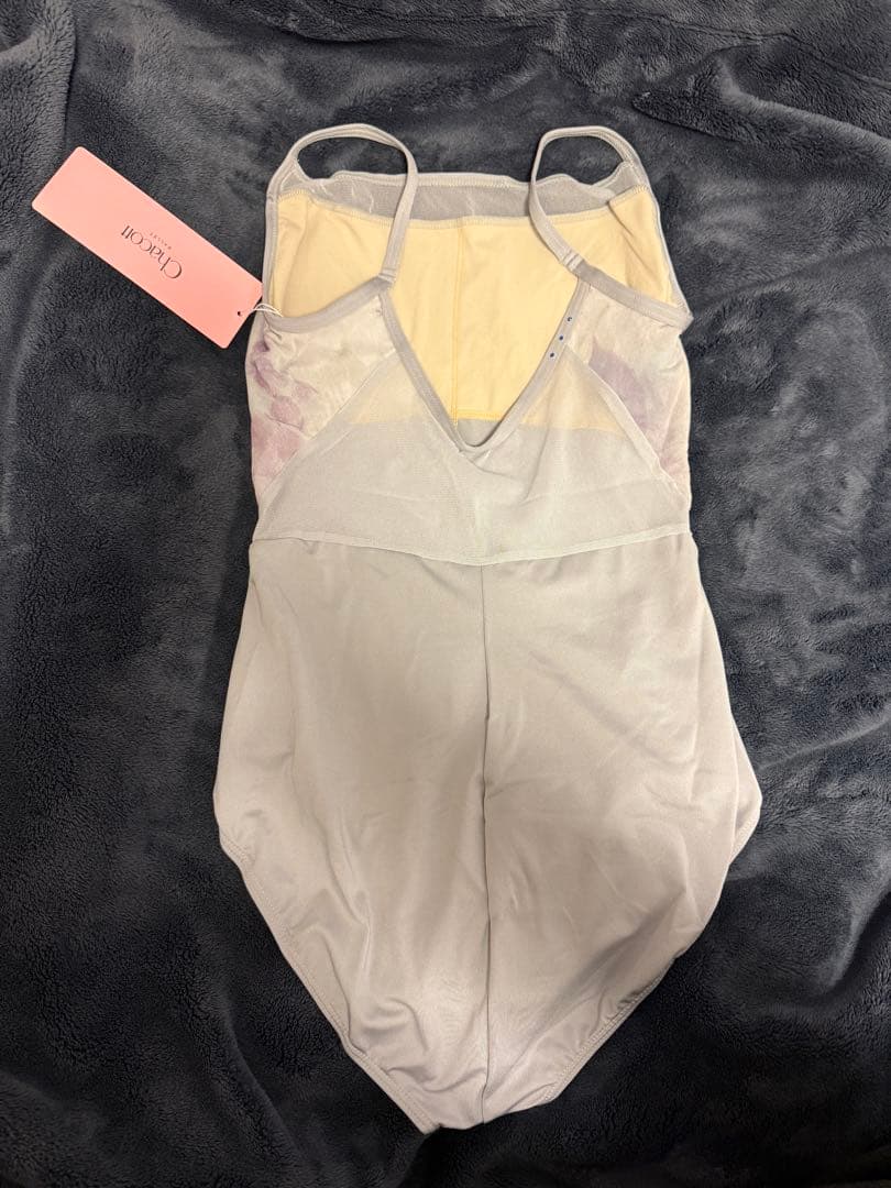 SALE 新品 Chacott 大人用 レオタード ＆ スカート セット ブルー