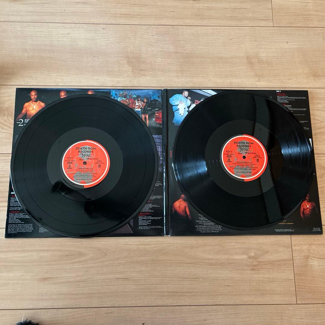 2Pac☆All Eyez On Me USオリジナル 4LP