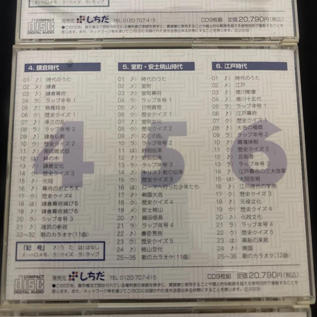七田式（しちだ）教材　れきし探訪 日本史編 CD