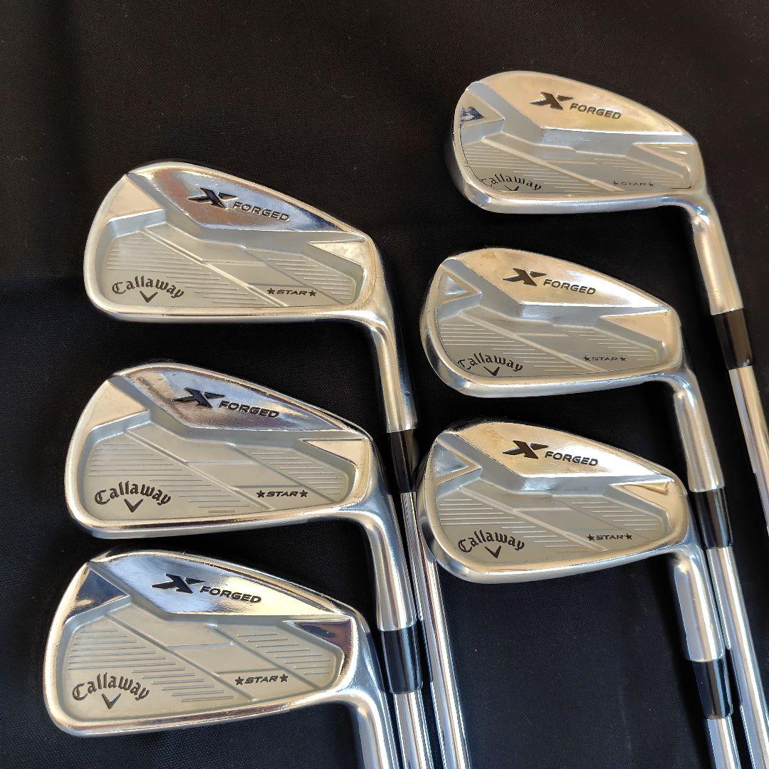 Callaway X Forged Star 2019 アイアンセット 6本