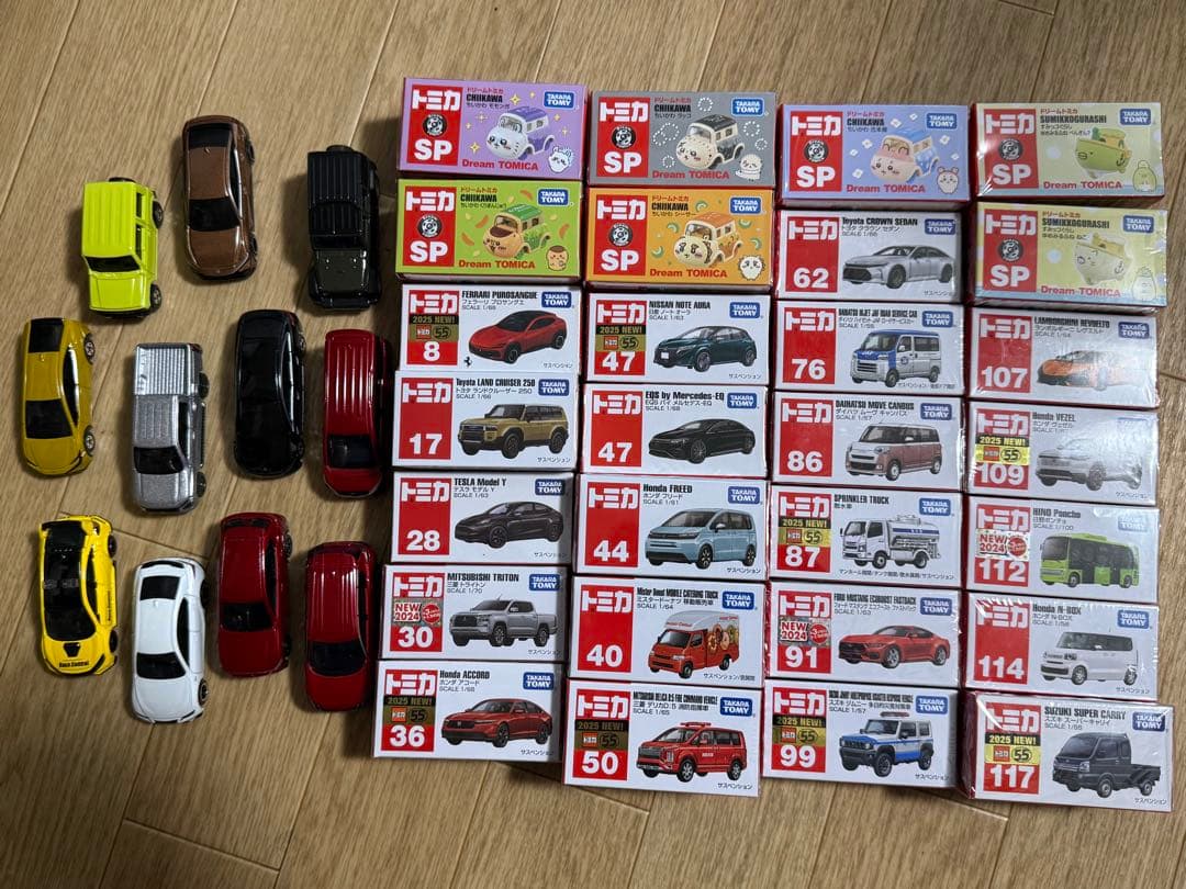トミカ まとめ売り 39台 新品未開封+未使用品 お得売り 大量