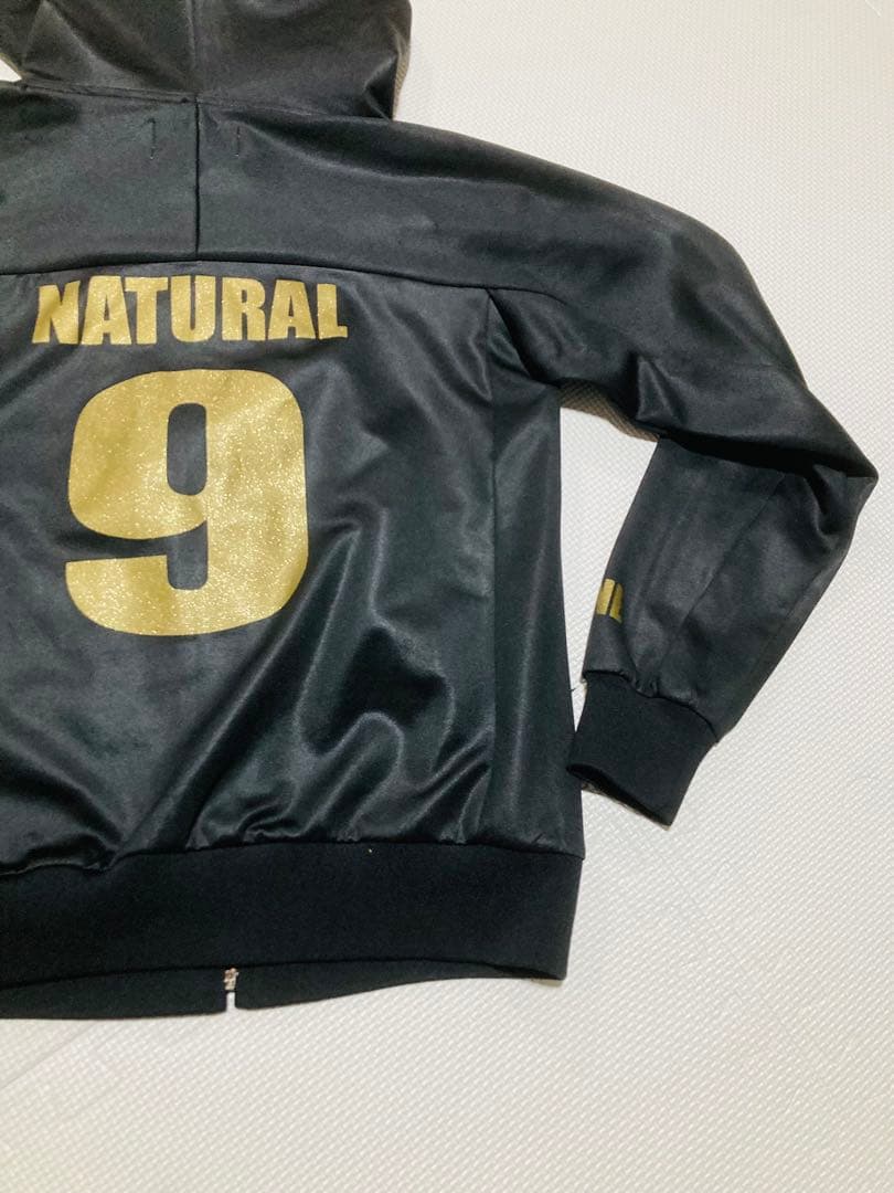 Natural nine セットアップ　ブラック　M バックロゴ有り