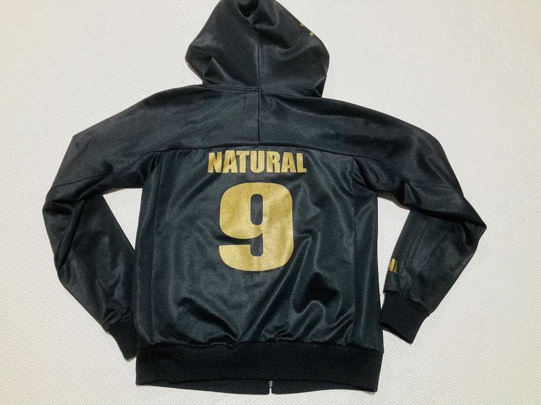 Natural nine セットアップ　ブラック　M バックロゴ有り