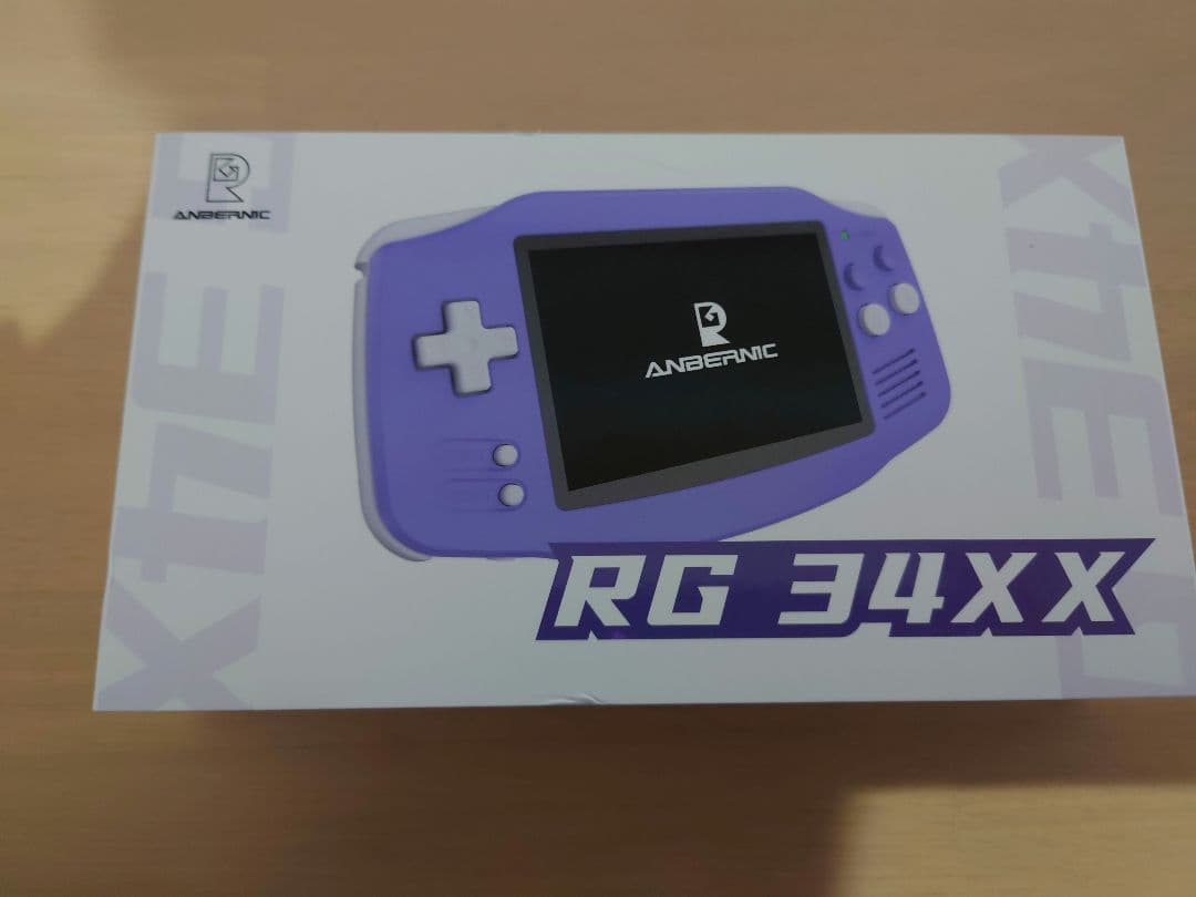 【未使用】ANBERNIC RG 34XX ブラック