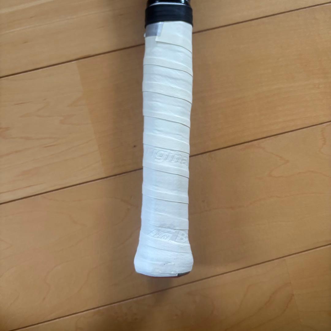 Wilson 硬式テニスラケット BURN 95グリップ2オレンジ/黒