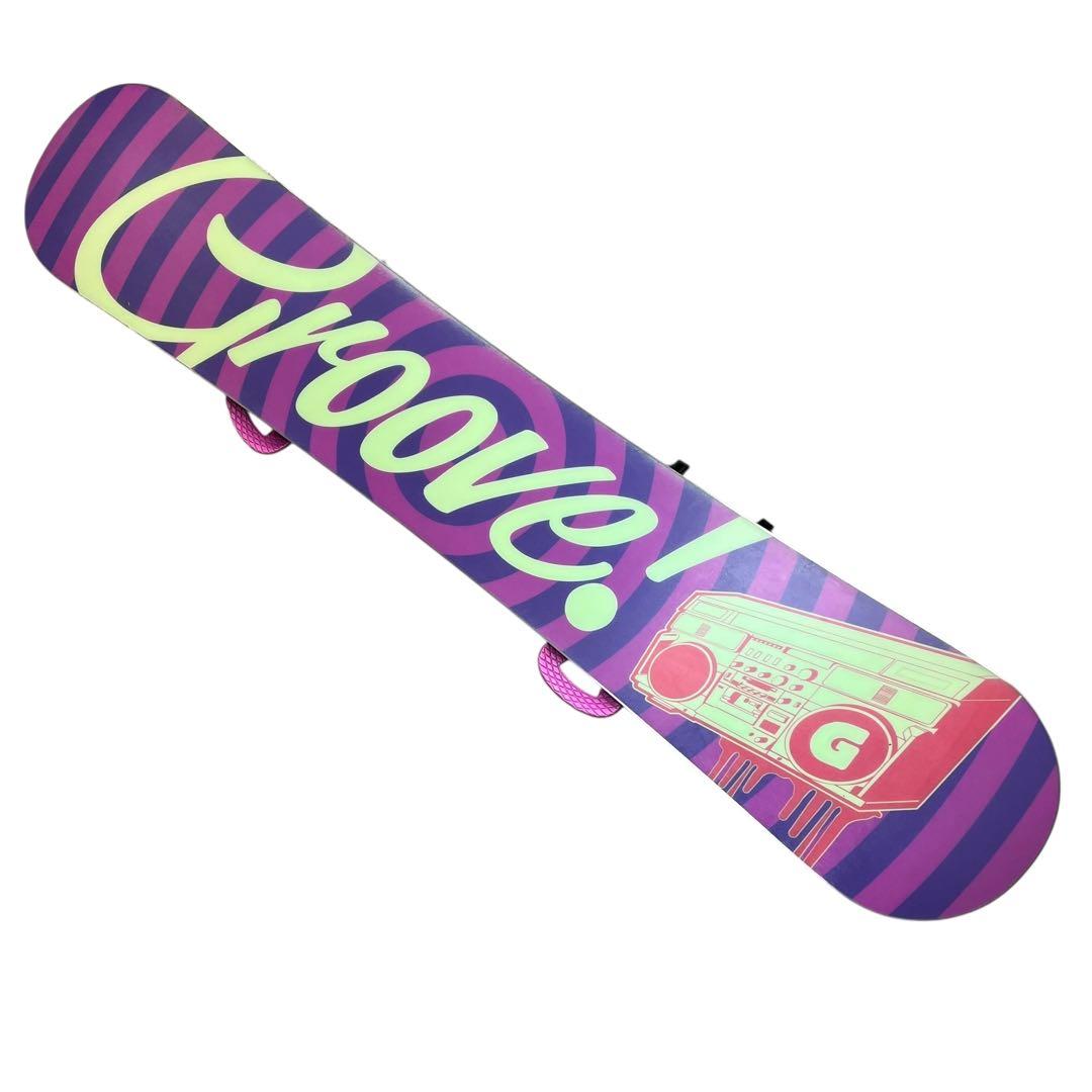 レディース3点セット♡GROOVE ZOOM STICK 146.5 スノボー