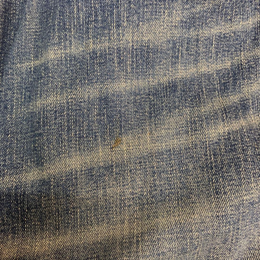 中古 A BATHING APE ペイントデニムパンツ