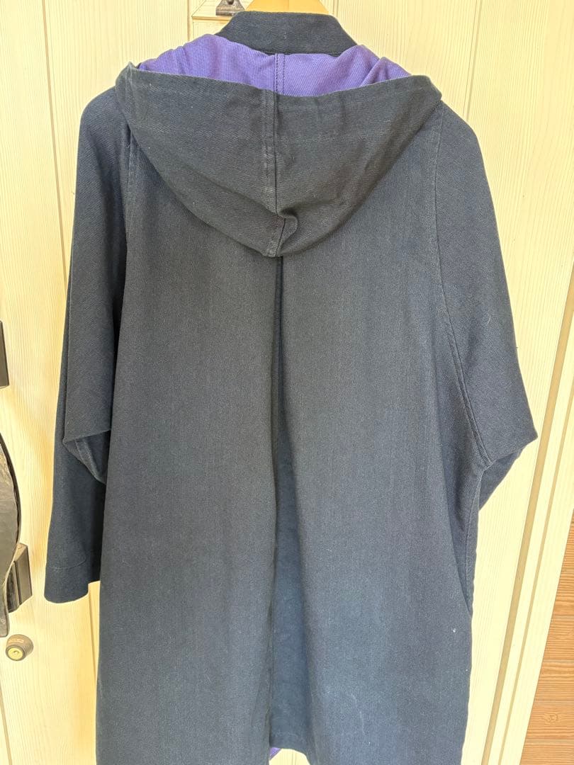 BLUE BLUE JAPAN ネイビー ロングコート
