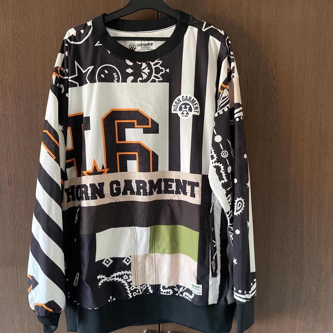 美品 HORN GARMENT 2023SS トレーナー ジャケット Lサイズ