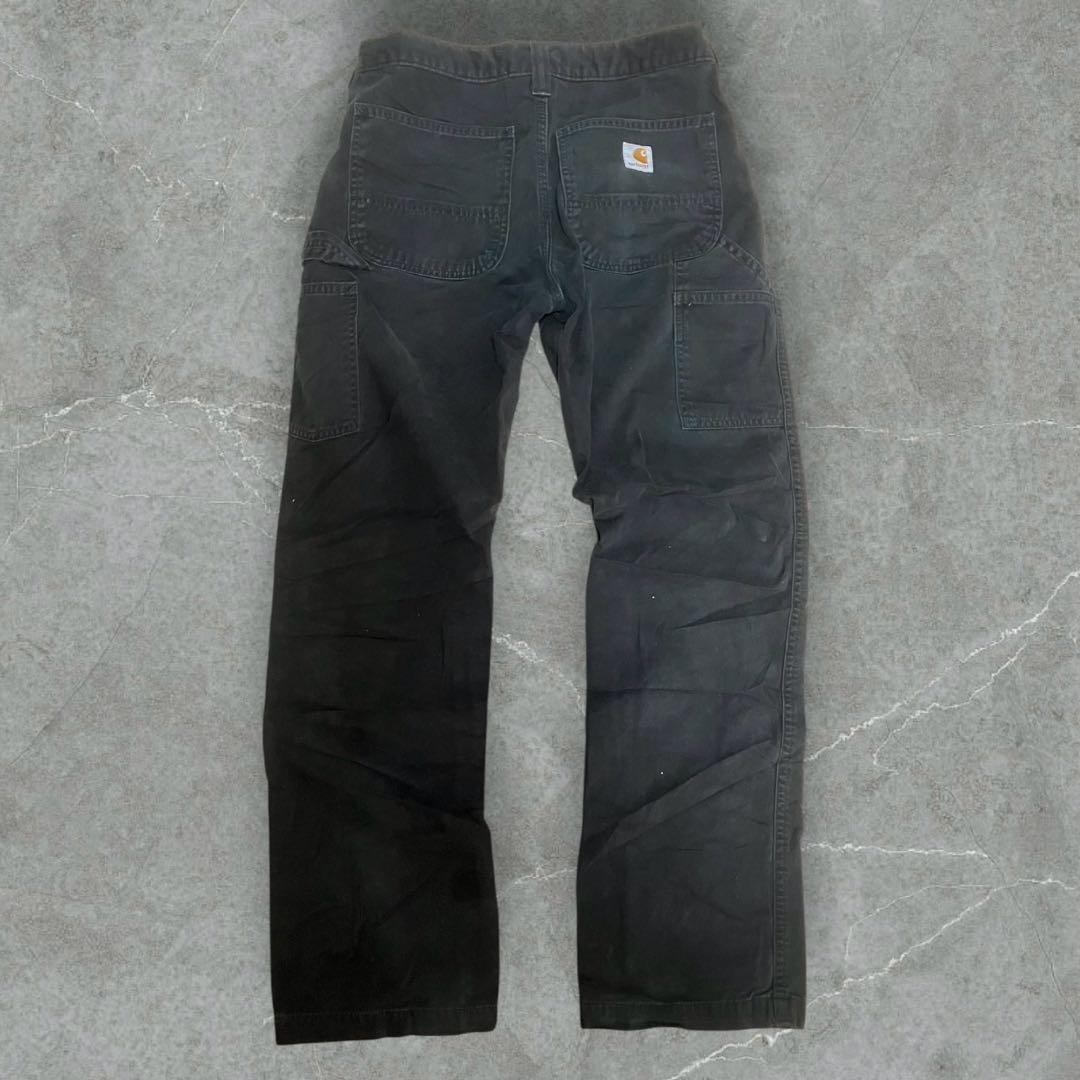あ*様 carhartt ブラック　ツイル　ペインターパンツ　リラックスフィット