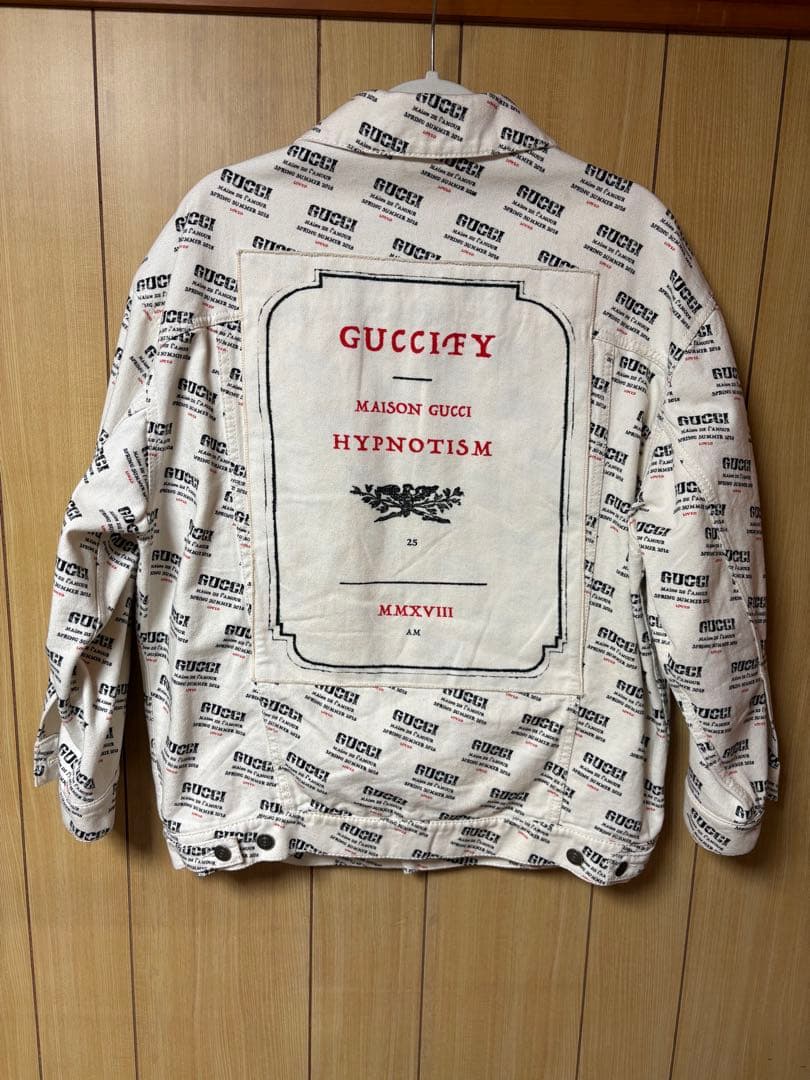 S*p様 GUCCI 総柄デニムジャケット