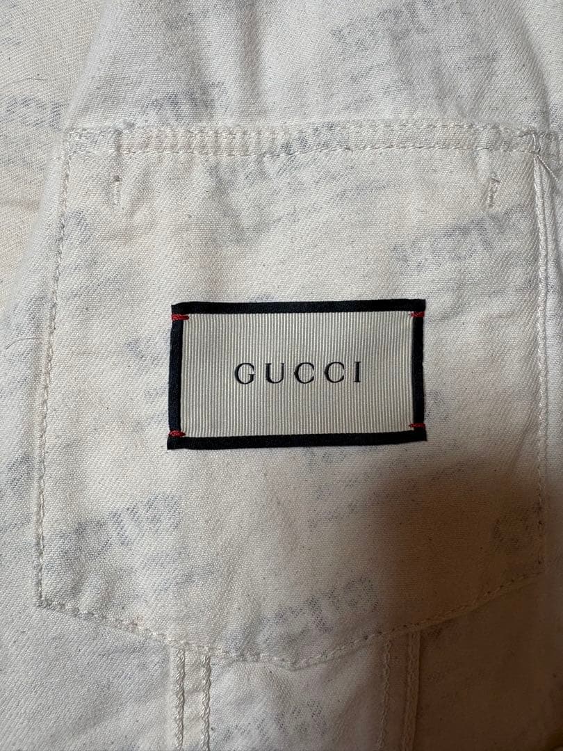 S*p様 GUCCI 総柄デニムジャケット