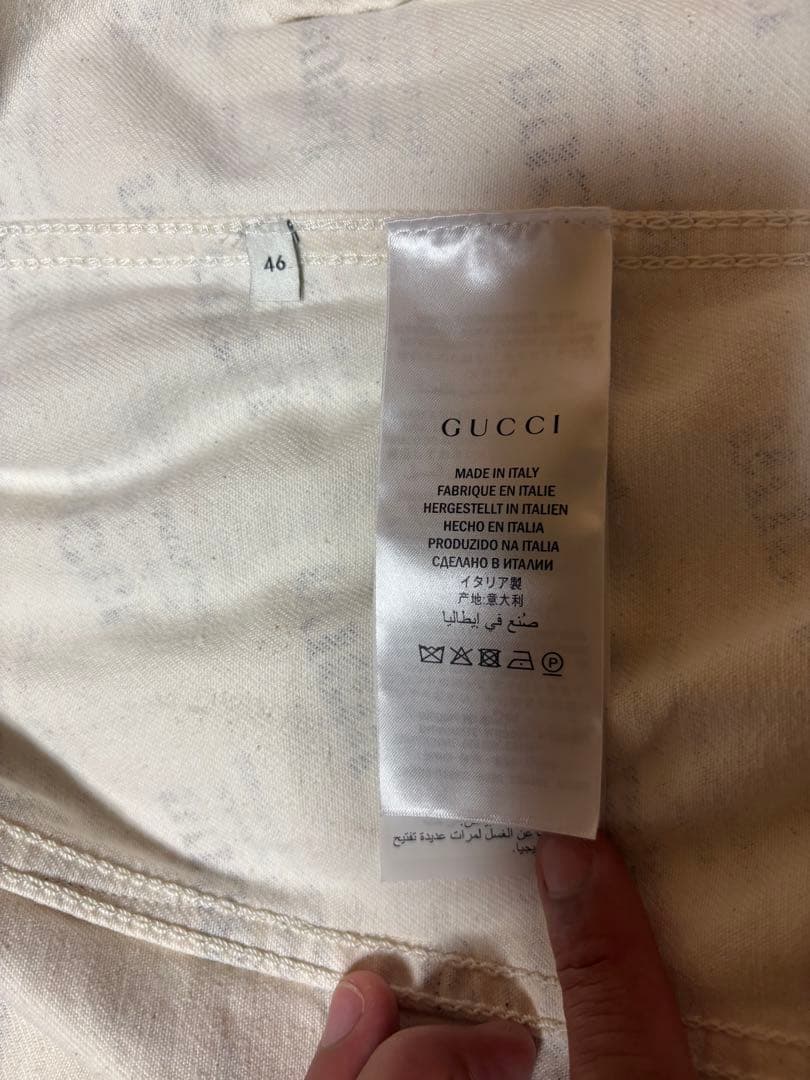 S*p様 GUCCI 総柄デニムジャケット