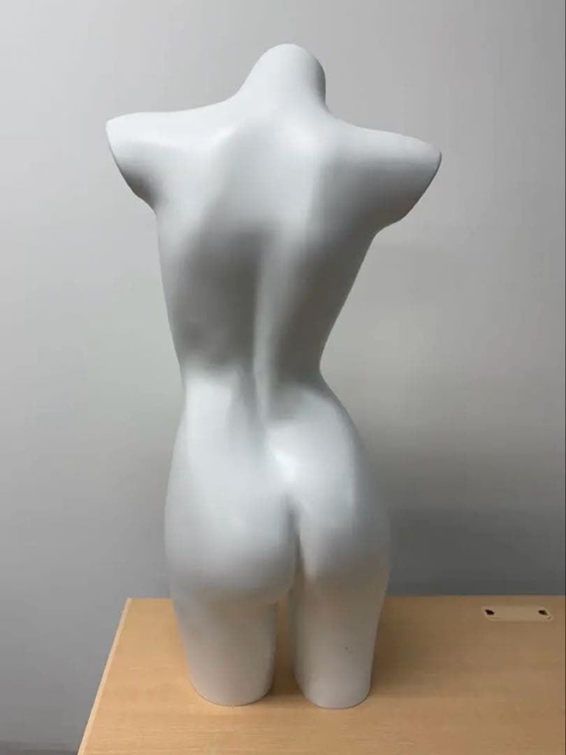 月光仮面【引き取り限定【美品】ホワイト女性用ボディマネキン トルソー