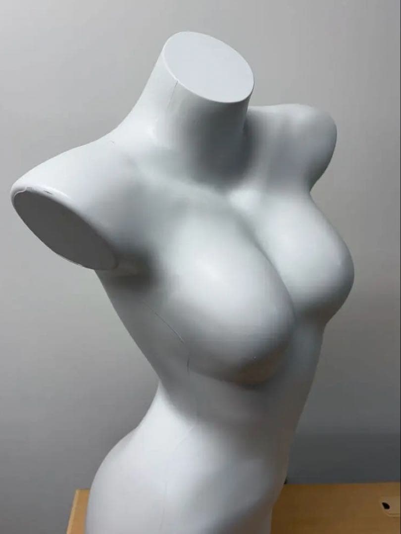 月光仮面【引き取り限定【美品】ホワイト女性用ボディマネキン トルソー