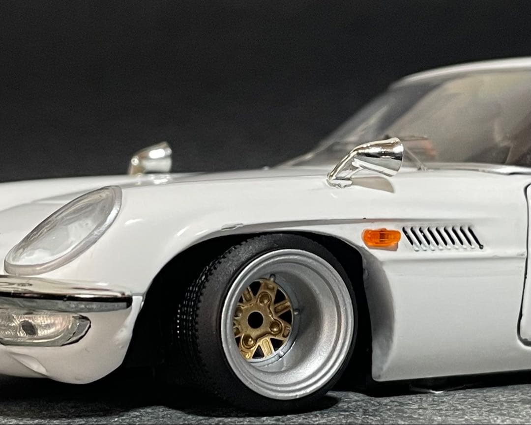1/24 アシェット 国産名車 MAZDA コスモ スポーツ改 旧車 カスタム