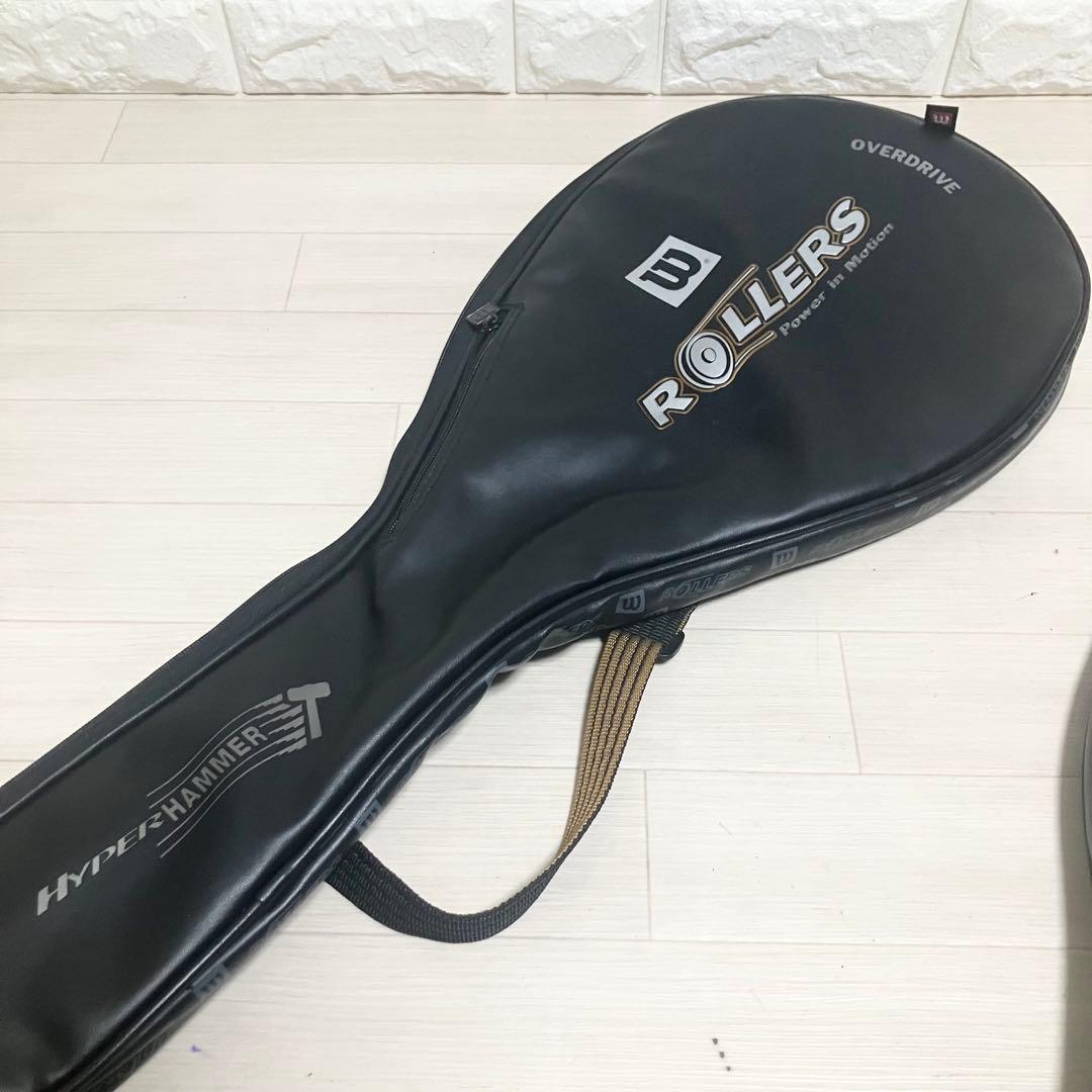 グリップ新品/ウィルソン HYPER MAMMER ROLLERSテニスラケット