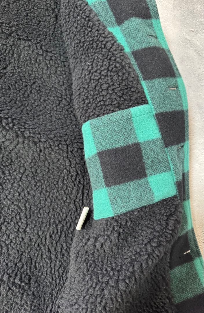 Marbles BUFFALO CHECK BOA JACKET サイズS