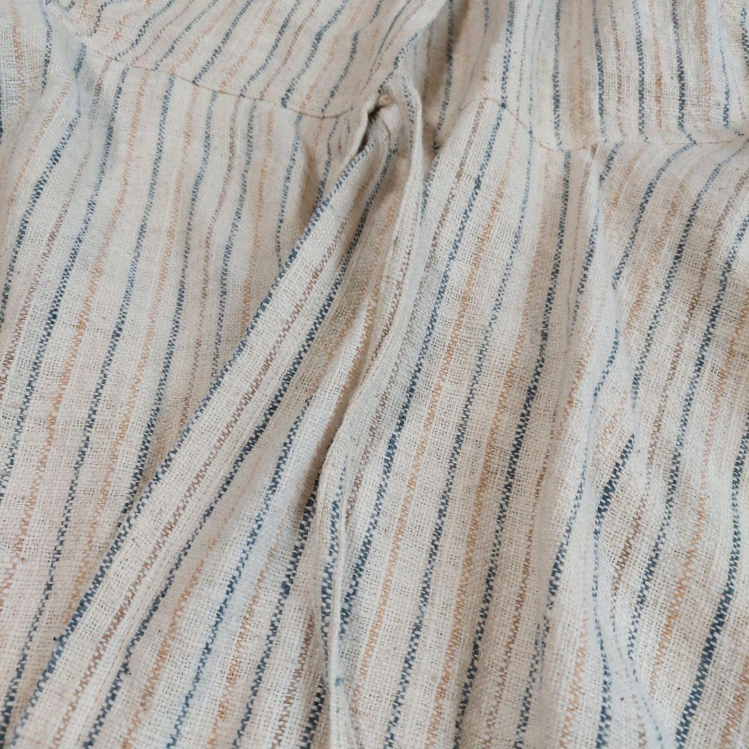 うさとの服 ベスト 前開き 変形 ジレ アシメントリー