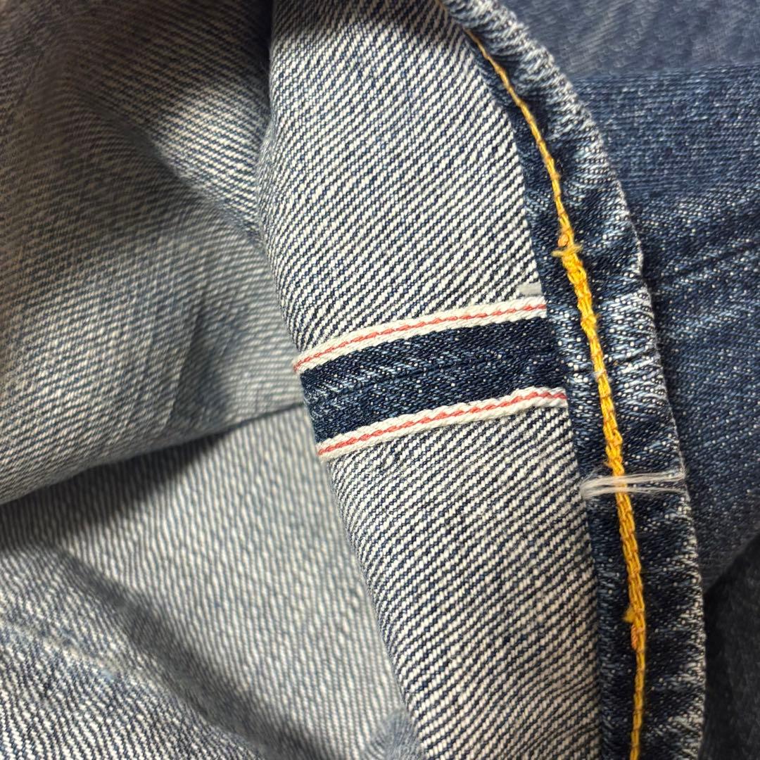 【美品】 EVISU 大黒 ピンク No.2 2001 W40 赤耳 Y2K