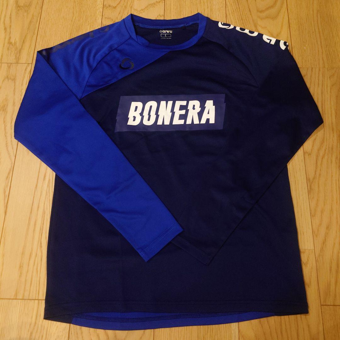BONERA ボネーラ長袖長ズボン上下3点セット Lサイズ 青