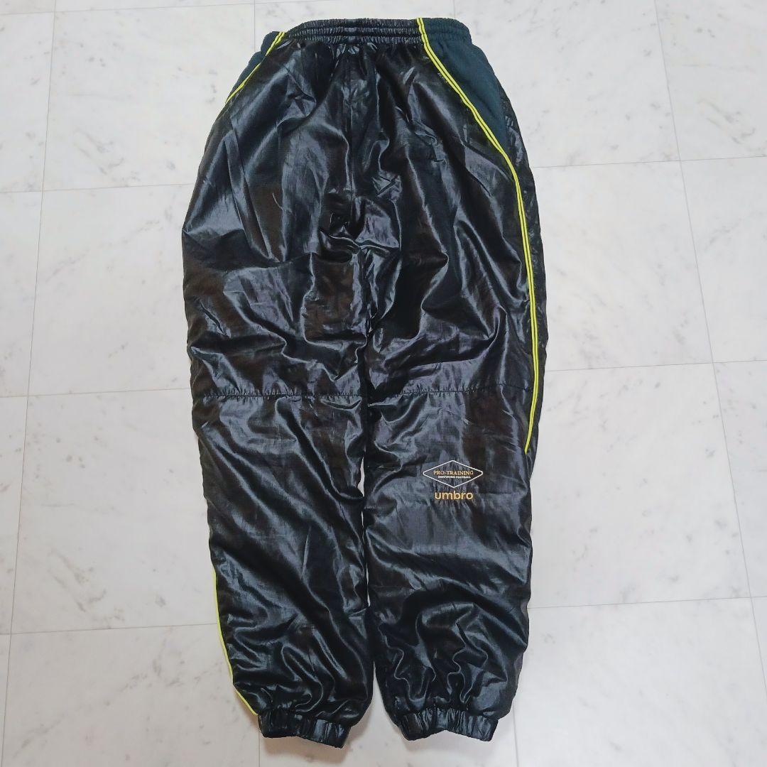アンブロ　umbro ピステ　上下　セットアップ　ビッグロゴ　黒　M