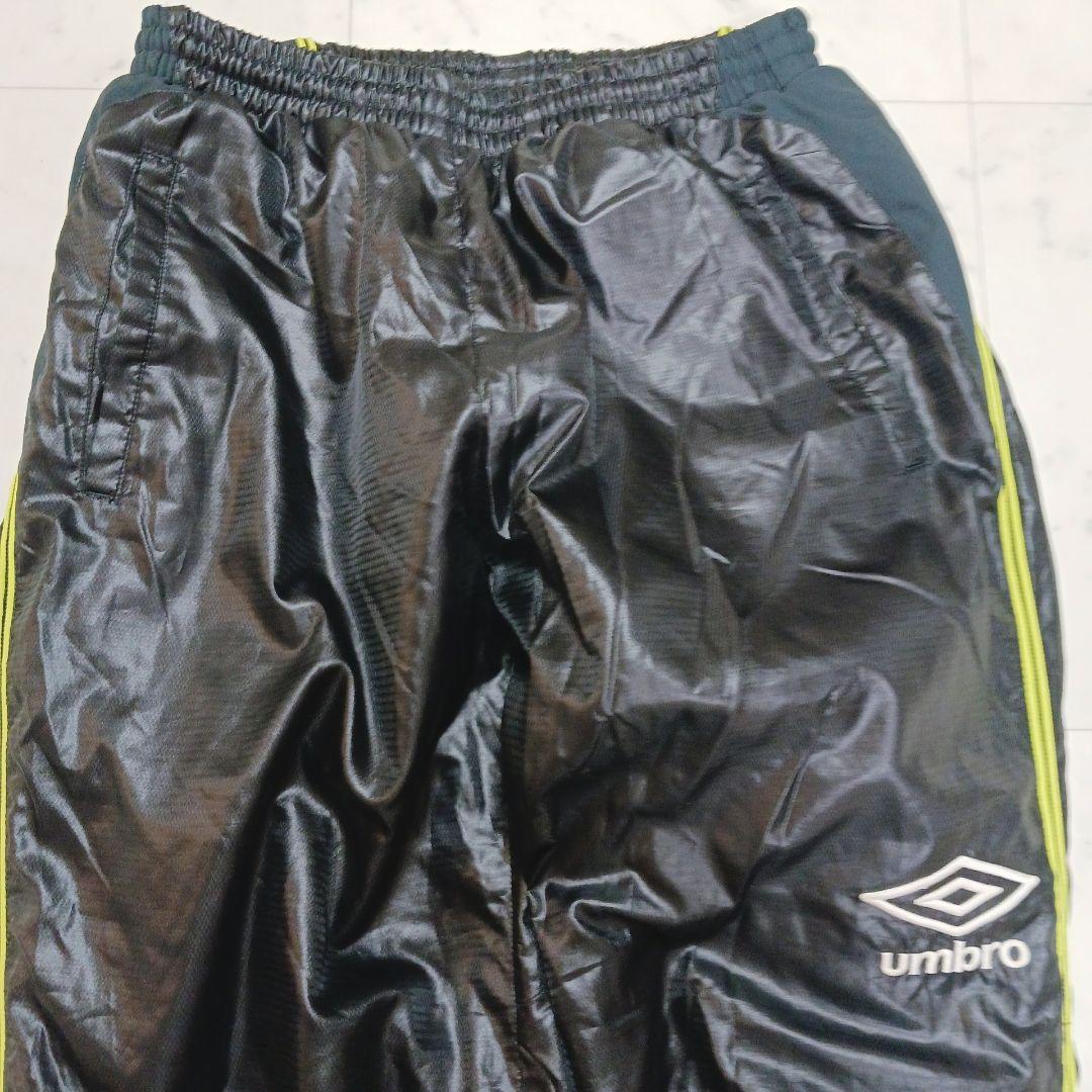 アンブロ　umbro ピステ　上下　セットアップ　ビッグロゴ　黒　M