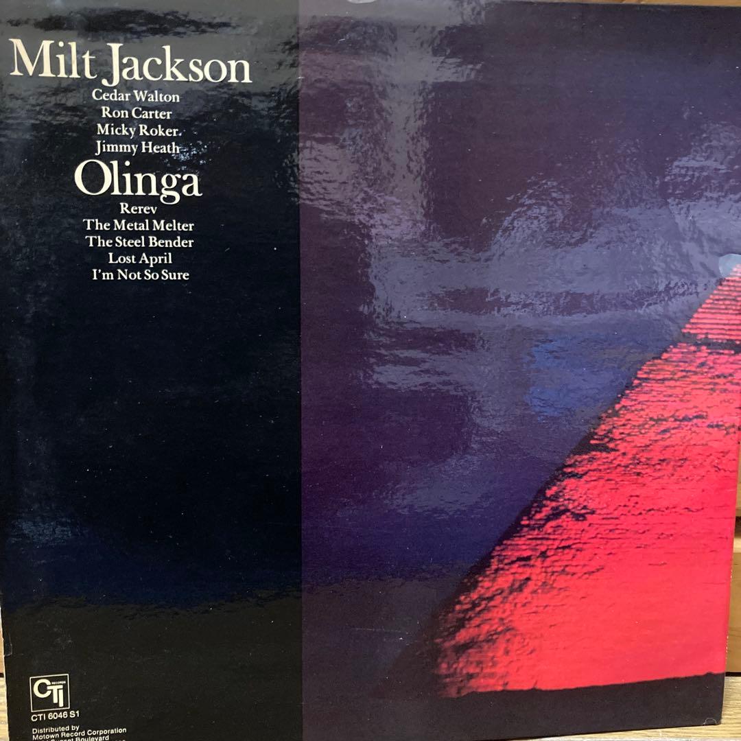 Milt Jackson Olinga 12インチレコード 輸入盤