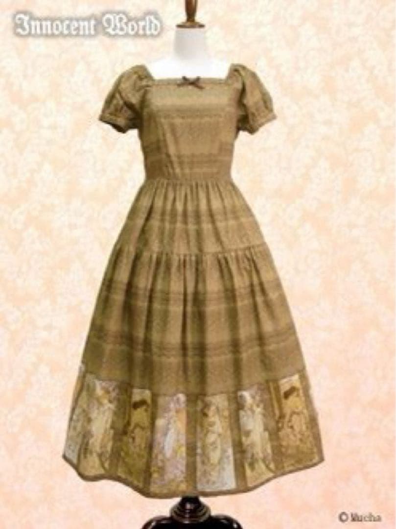 公*o様 innocent world × MUCHA コラボ　ロングワンピース