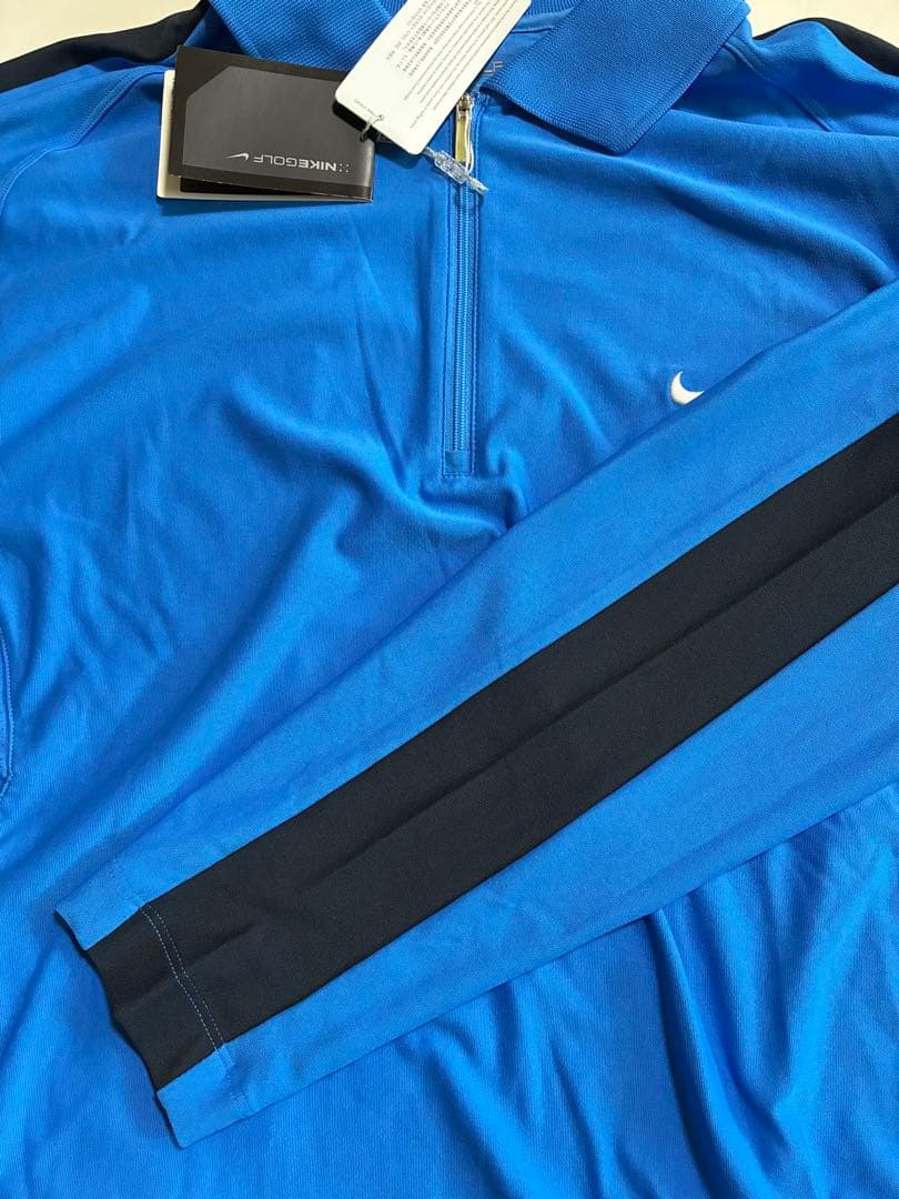 Nike Golf 長袖ポロシャツ 青