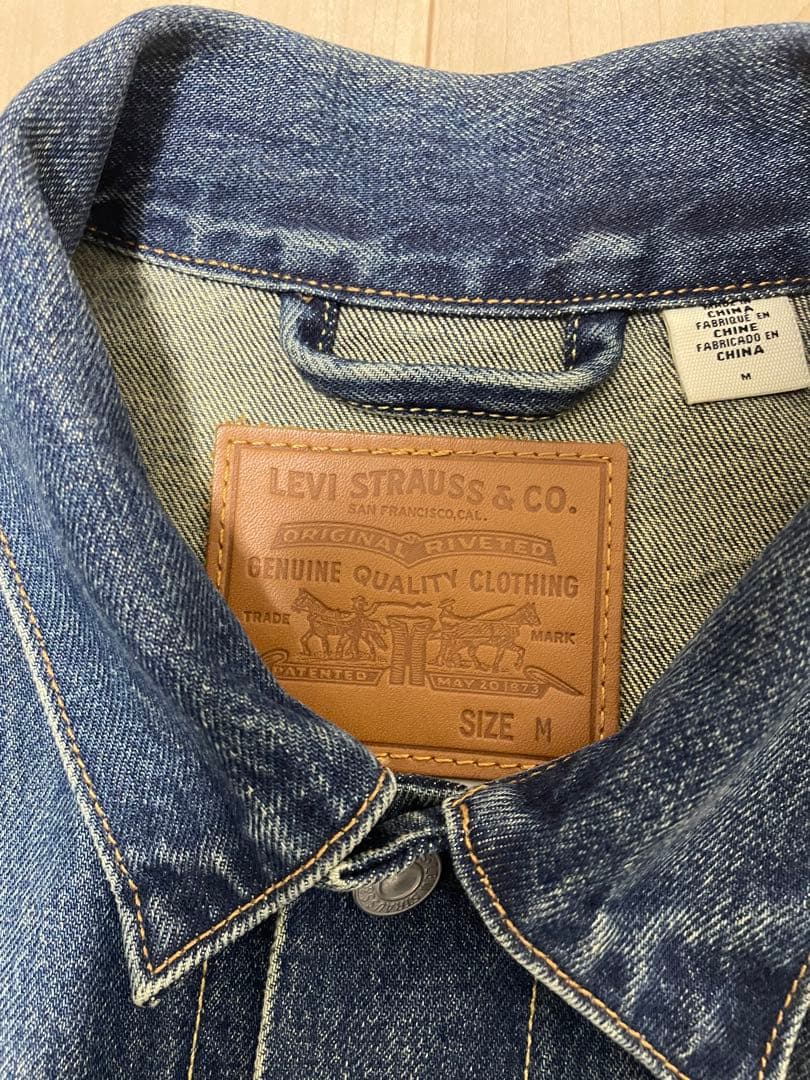 EDIFICE 30th × Levi’s別注　デニムジャケット