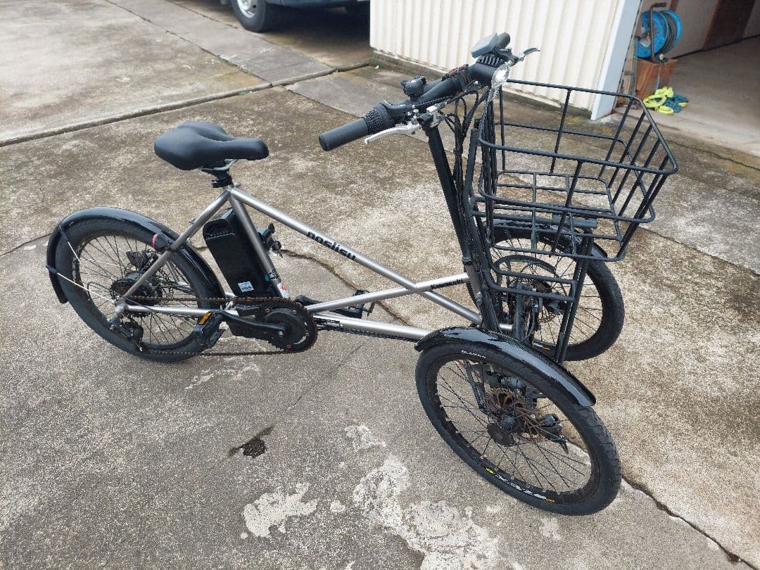 カワサキ　ノスリス　電動アシスト自転車　前三輪