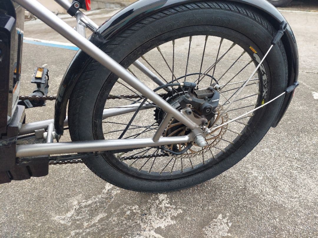 カワサキ　ノスリス　電動アシスト自転車　前三輪