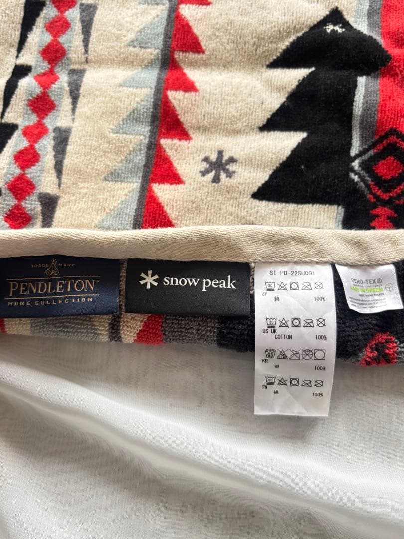 ハンドタオル ペンドルトン PENDLETON スノーピーク　タオル 2枚セット