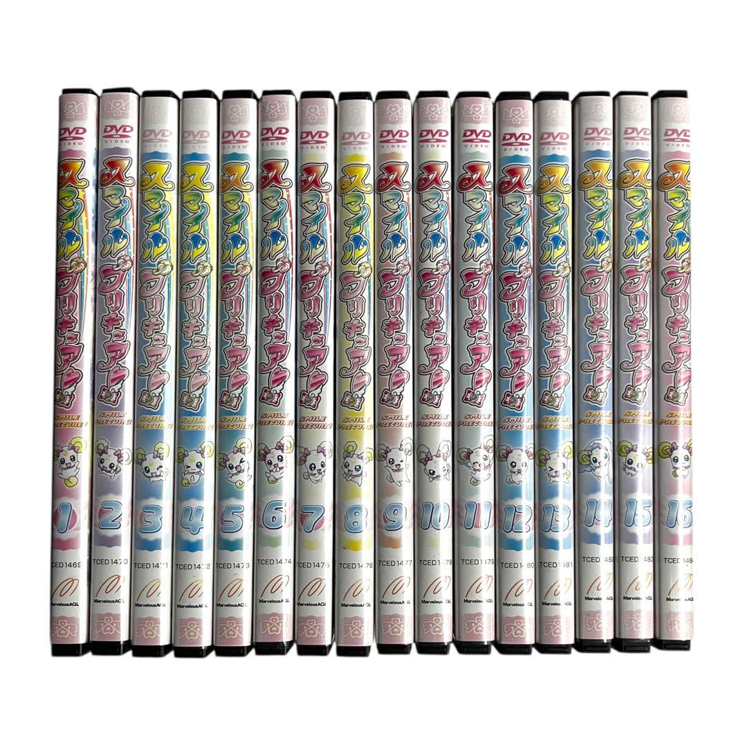 DVD 「 スマイルプリキュア！ 」 全16巻 全巻セット 東堂いづみ