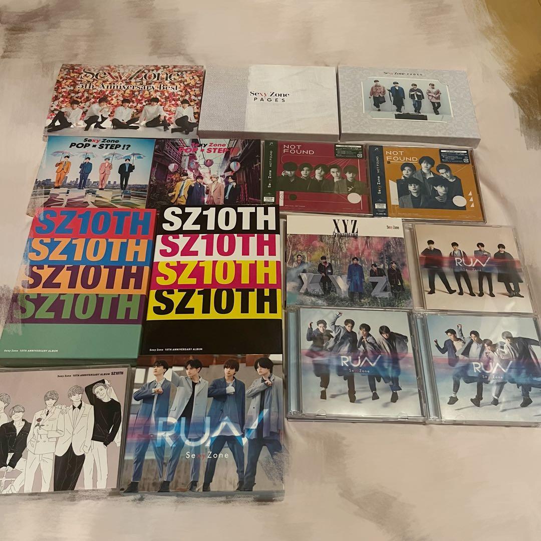 CD53枚 グッズ47点 Sexy Zone アルバム まとめ売り ペンライト