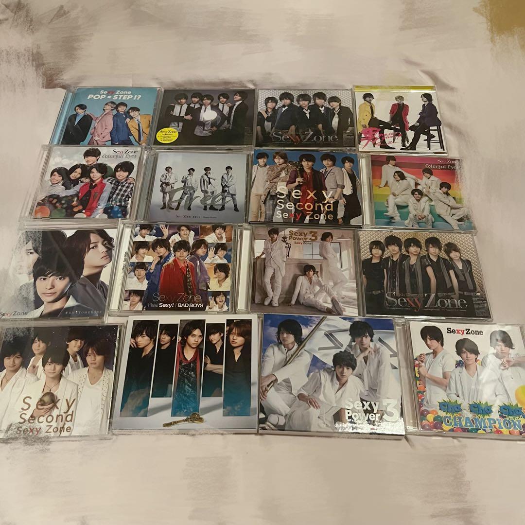 CD53枚 グッズ47点 Sexy Zone アルバム まとめ売り ペンライト