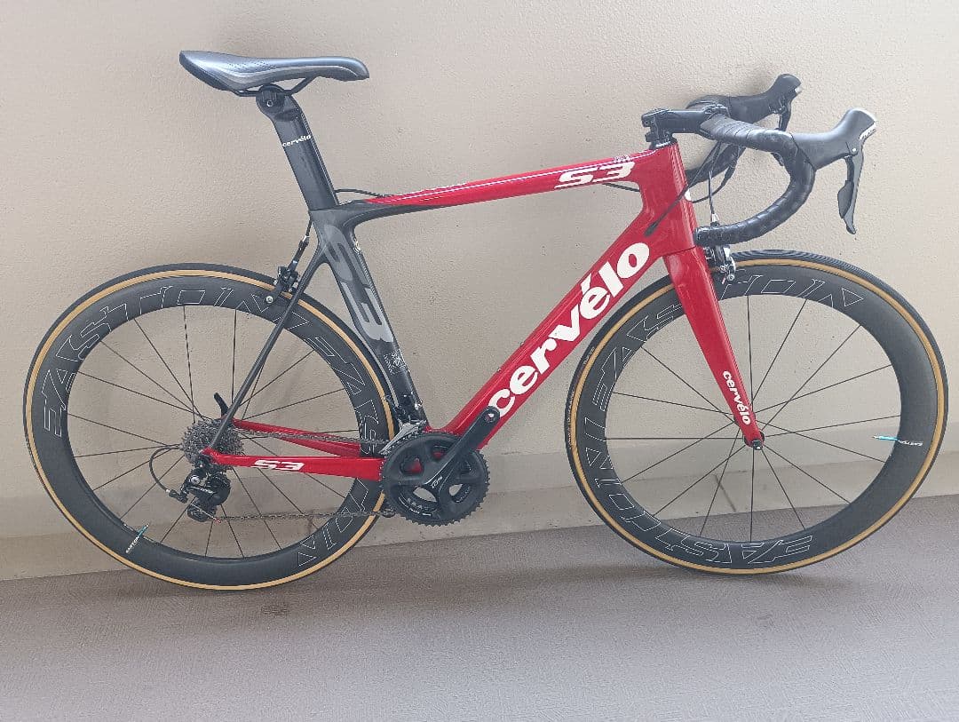 Cerveloサーベロ S3フルカーボンエアロロードバイク 軽量7.3kg