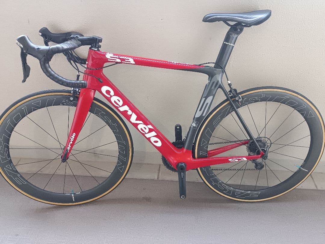 Cerveloサーベロ S3フルカーボンエアロロードバイク 軽量7.3kg