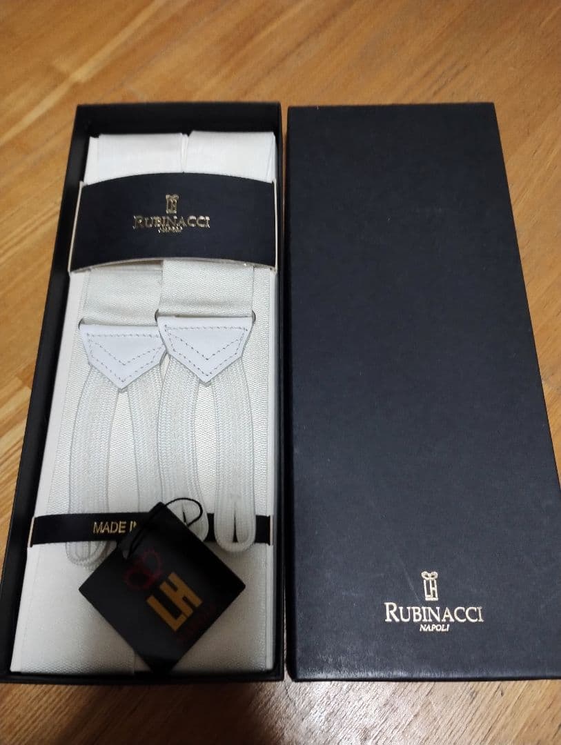 RUBINACCI サスペンダー　定価48,000円