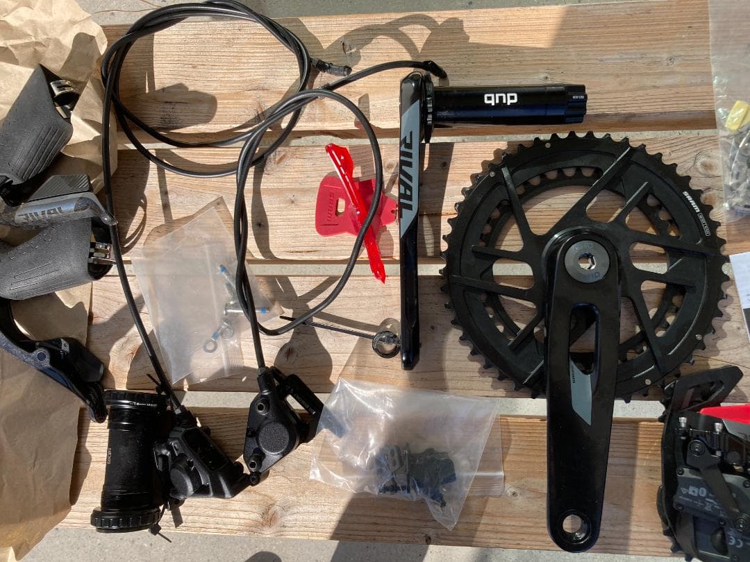 美品 NEW SRAM Rival AXS E1 コンポ フルセット