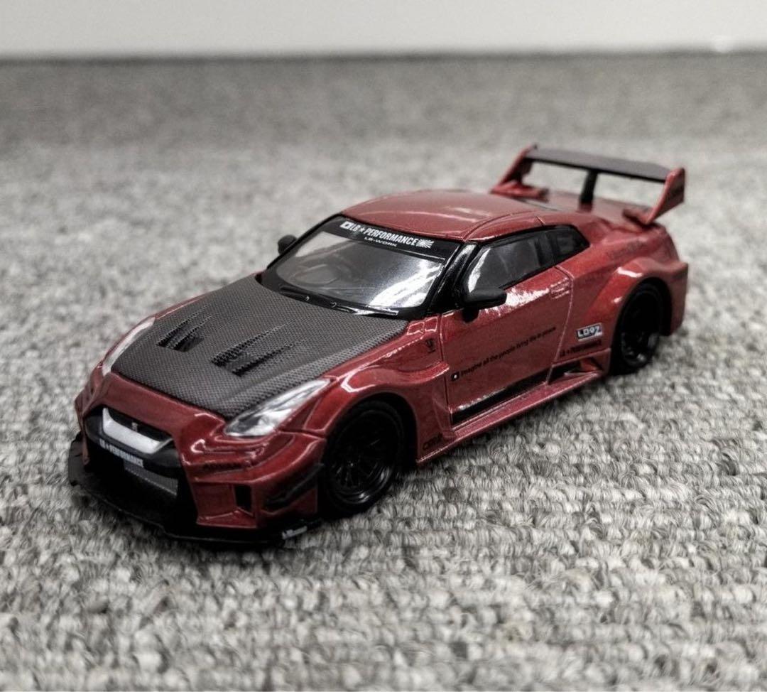 ミニカー MINIGT 191 Nissan 35GT-RR Lava Red