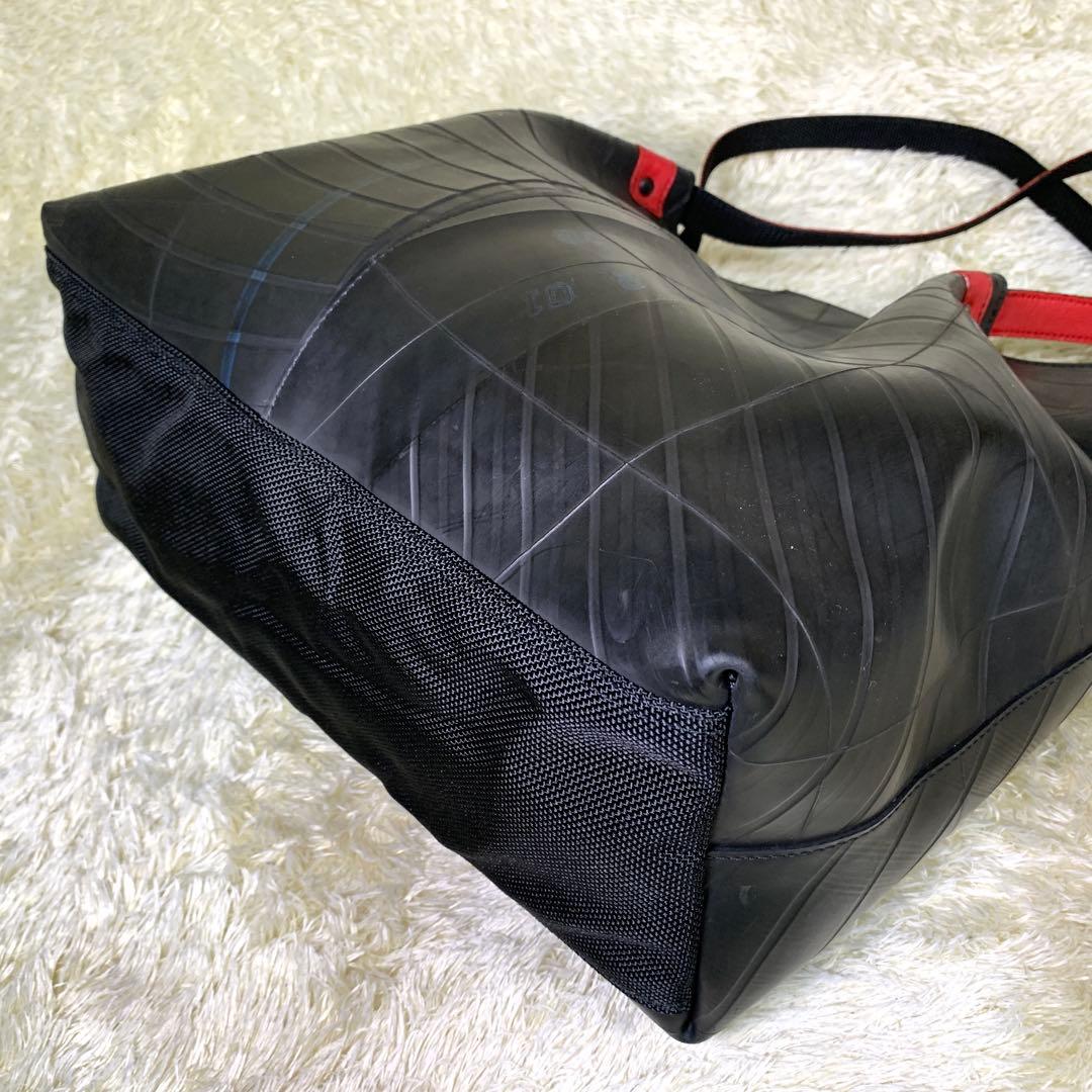 鍋味噌！シール SEAL トートバッグ ショルダーバッグ タイヤチューブ素