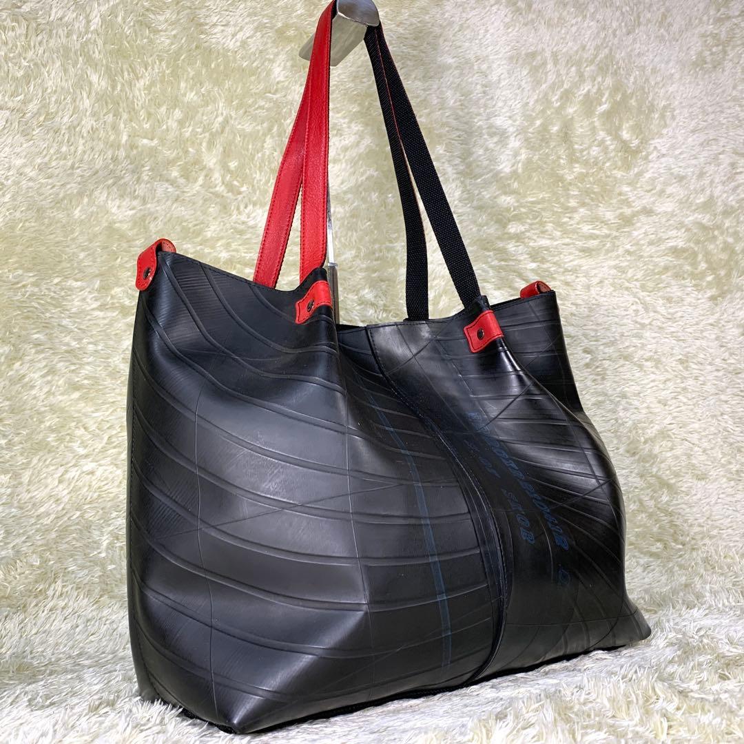 鍋味噌！シール SEAL トートバッグ ショルダーバッグ タイヤチューブ素