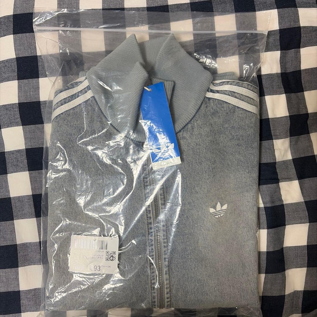し*し様 adidas × Atmos コラボ　デニム ファイヤー バード トラ