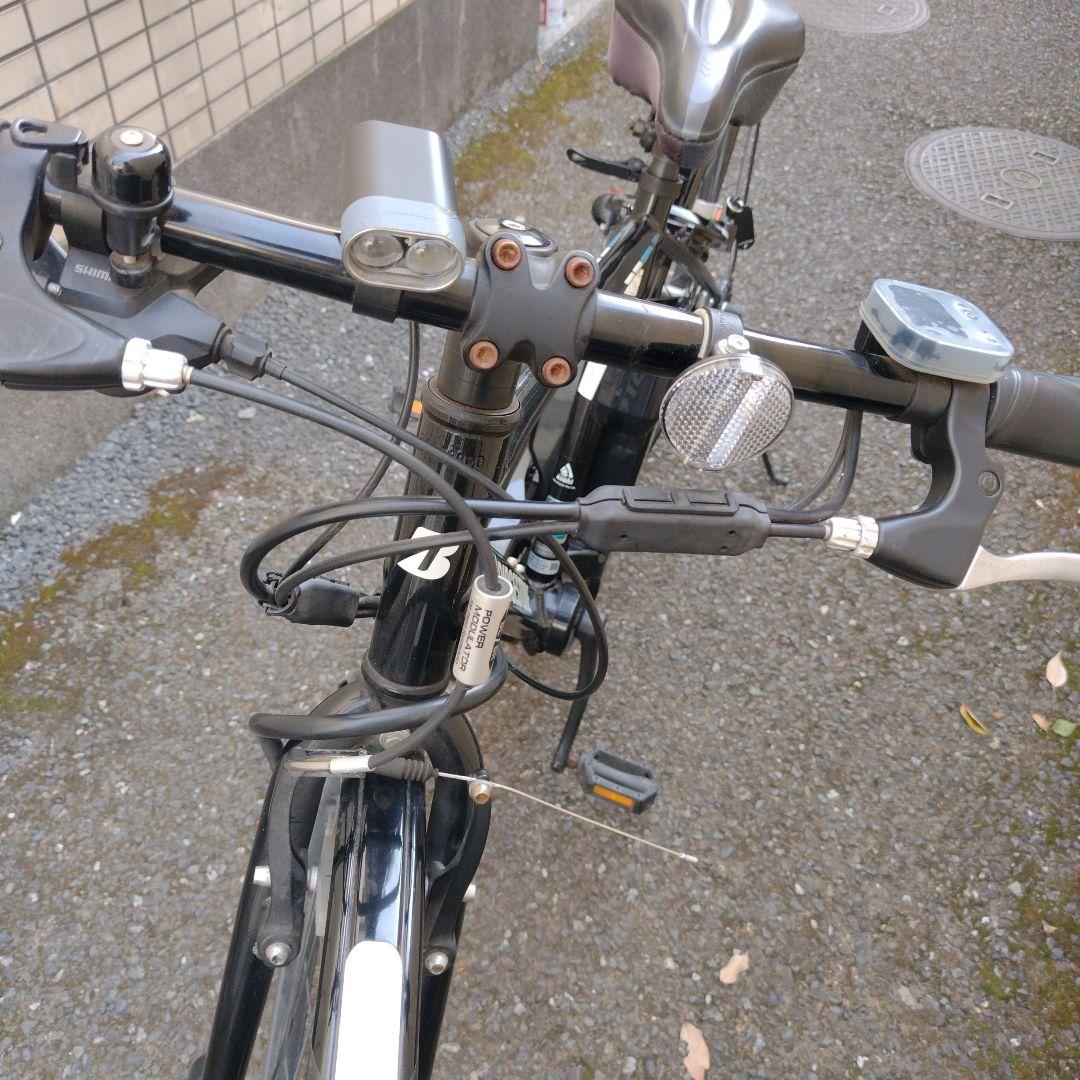【引き取り限定】ブリヂストン　電動自転車　クロスバイク