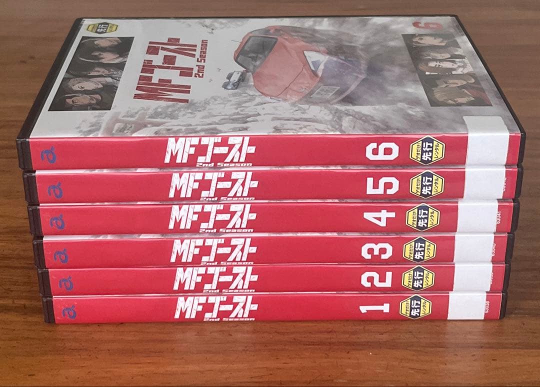 MFゴースト 2ndシーズン DVD 全6巻 全巻セット 新品ケース付き　第2期
