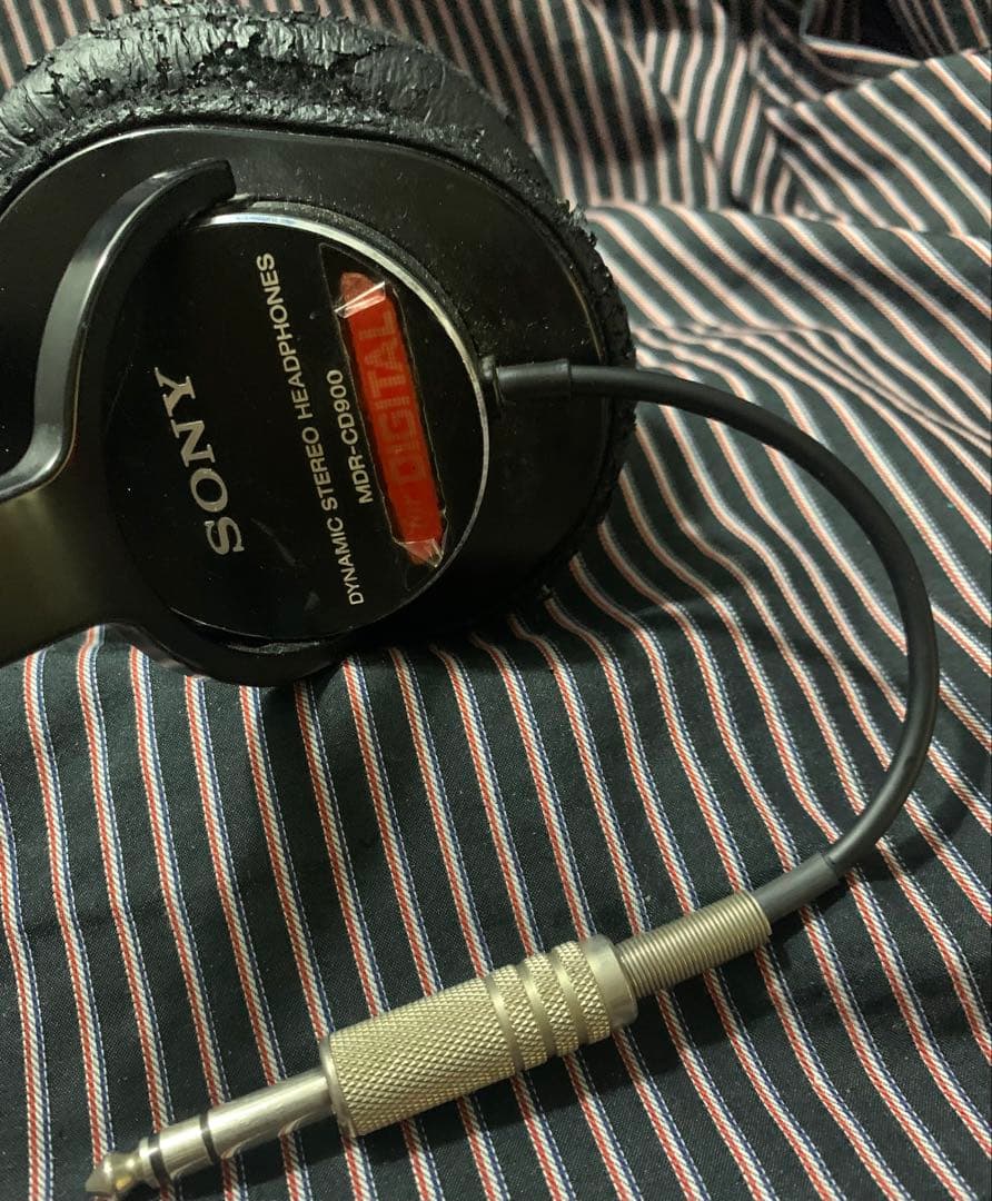 弧*毛様 SONY MDR-CD900ST 密閉型スタジオモニターヘッドホン