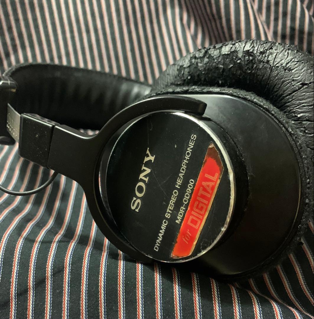 弧*毛様 SONY MDR-CD900ST 密閉型スタジオモニターヘッドホン